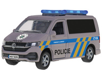 Kids Globe Traffic VW záchranné složky CZ 13,5cm kov zpětný chod česky mluvící se světlem 12ks v DBX