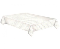 Ubrus Papírový Barevné puntíky 120x180cm