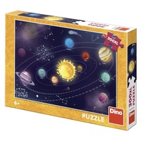 Dino Puzzle Dětská Sluneční Soustava 300XL dílků