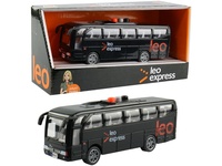  Made Autobus Leo Express 12cm s českými větami řidiče a palubní posádky