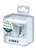  Stolní ořezávátko Linex na baterie bílé malé 4797