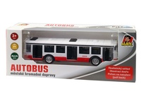 Autobus kovový na zpětný chod 16cm 