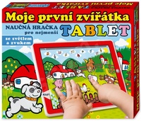 Tablet Farma pro nejmenší Moje první zvířátka se světlem a zvukem