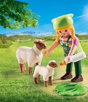 PLAYMOBIL® 9356 Farmářka s ovečkami Special Plus 