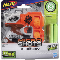  Nerf Micro Shots FlipFury Zombie Strike 2 náboje Elite