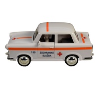 Auto Trabant záchranná služba na setrvačník 20x10cm se zvukem a světlem