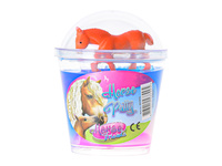Horse Friends Hmota Sliz v kelímku s koníkem různé druhy