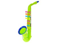 Saxofon plastový různé barvy 37cm