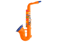 Saxofon plastový různé barvy 37cm