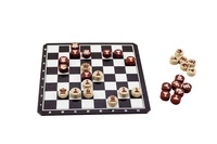 Společenská Hra Šachy cestovní magnetické dřevěné kameny