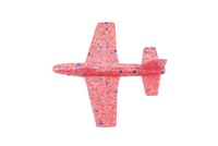  Letadlo házecí polystyren 17cm 2 barvy na kartě