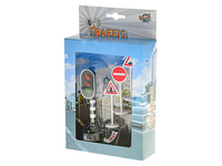 Semafor KIDS GLOBE TRAFFIC + 3 dopravní značky