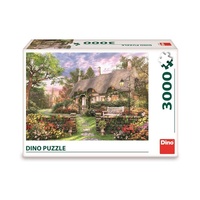  Dino Puzzle Romantická chatka 3000 dílků