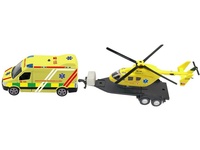 Sada ambulance + vrtulník, se světlem a zvukem, 5 x 28 x 3 cm