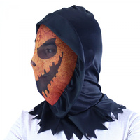 Maska oranžová textilní