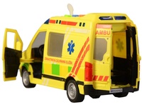 Made Auto Ambulance na setrvačník s reálným hlasem posádky 22cm 