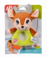 Plyšové chrastítko ABC zvířátko Forest Friends 19cm, 2 druhy