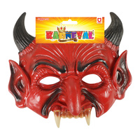 Maska gumová Čert Ďábel 