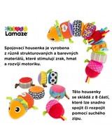 Lamaze Spojovací Housenka 