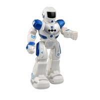Robot Zigybot Viktor modrý na dálkové ovládání velikost 26cm