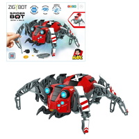 Robot Zigybot Pavouk Spider stavebnice 110 dílků