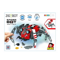 Robot Zigybot Pavouk Spider stavebnice 110 dílků