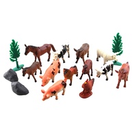 Zvířátka farma 16ks 11cm v sáčku Animal Planet