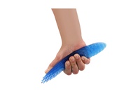 Fidget worm měnící tvar antistresový plast 11cm 4 barvy