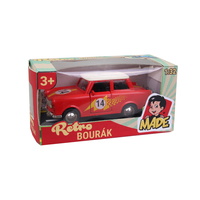 Auto Trabant, kovový, 12 cm