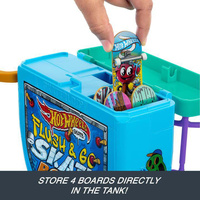 Hot Wheels Skates splachovací záchod Fingerboard Skatepark