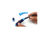Stabilo ergonomické pero Easy Start pro praváky tm.modrá-sv.modrá