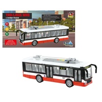 Trolejbus na setrvačník 28cm mluví česky hlásí zastávky