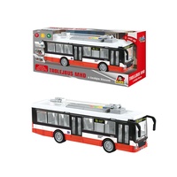 Trolejbus na setrvačník 28cm mluví česky hlásí zastávky