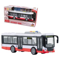 Autobus na setrvačník, mluví česky, hlásí zastávky, CZ design