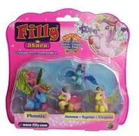 Filly Stars koníček rodinka figurky 1+3ks fliška 