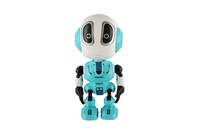 Robot ECHO kovový 12cm opakující věty zelený se zvukem a světlem