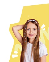 Třpytivé kamínky nejen do vlasů s aplikátorem a doplňky