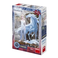 Dino Puzzle Neon Ledové království Frozen II 100XL dílků