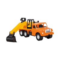 Auto Tatra 148 Bagr 72cm žluto-oranžový