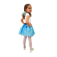 Sukně tutu zimní s vločkami 