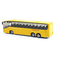Autobus RegioJet kovový na zpětné natažení