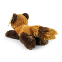 Plyšová panda červená ležící 20 cm eco friendly