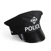 Sada policie čepice, plácačka a píšťalka