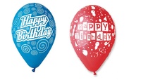 Nafukovací balónky Narozeniny Happy Birthday 5ks