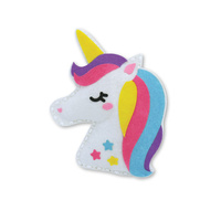 Kreativní sada Jednorožec Unicorn šijeme plstěné zvířátko