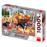 Dino Puzzle Secret Collection Štěňata 1000 dílků