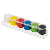 Primo Akrylové barvy 6ks 25ml s paletkou