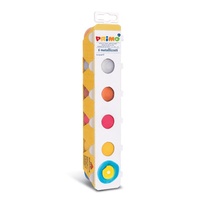 Primo Temperové barvy metalické 6ks 25ml v kelímku 