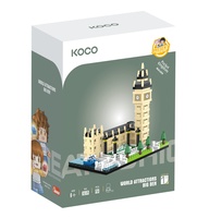 Stavebnice mini KOCO Big Ben plast 523ks v krabičce