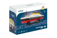 Stavebnice mini KOCO Titanic plast 1510ks v krabičce